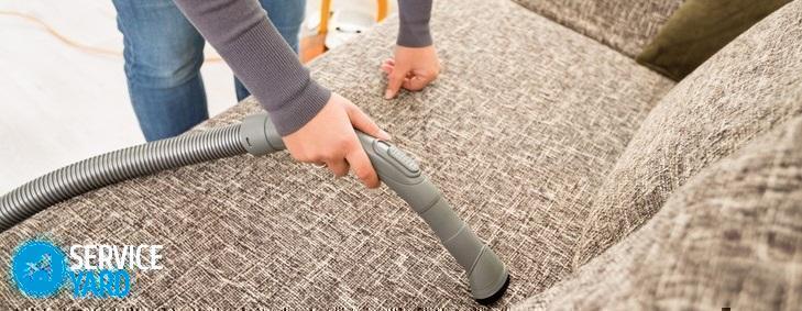 Как почистить мягкую мебель от грязи в домашних условиях?