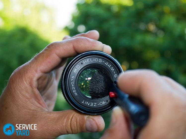Как почистить объектив фотоаппарата в домашних условиях?