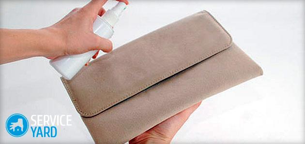 Как почистить светлую замшевую сумку в домашних условиях?