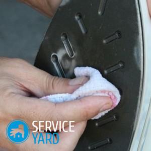 Как почистить утюг от нагара ? как чистить поверхность утюга солью и уксусом