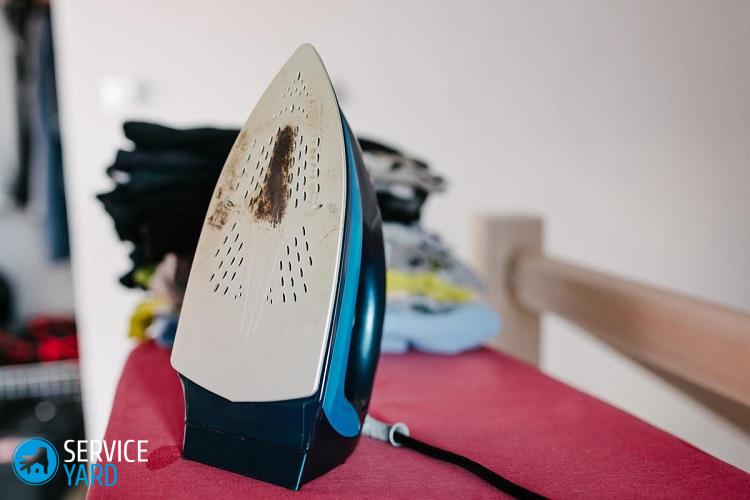 Как почистить утюг от нагара ? как чистить поверхность утюга солью и уксусом