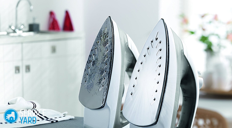 Как почистить утюг от нагара с керамическим покрытием?