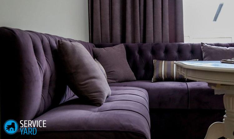 Как почистить велюровый диван?