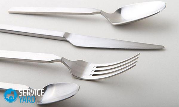 Как почистить вилки и ложки из нержавейки в домашних условиях?