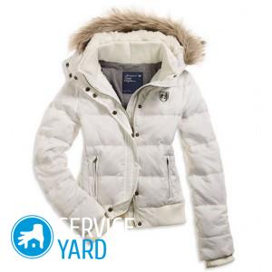 Как почистить воротник пуховика в домашних условиях?