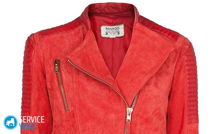 Как почистить воротник замшевой куртки в домашних условиях?