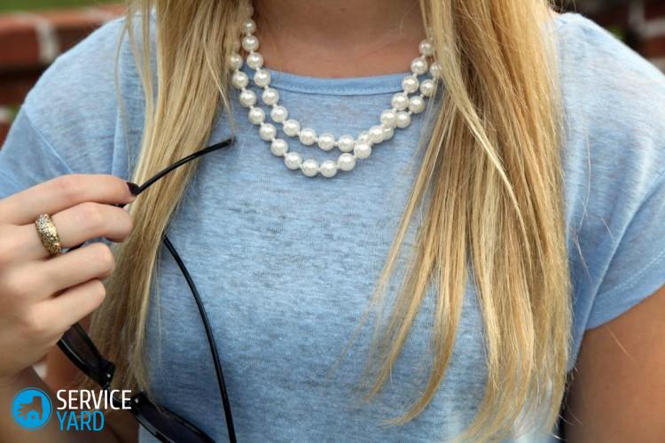 Как почистить жемчуг в домашних условиях?