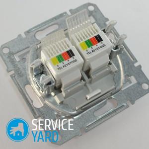 Как подключить телефонную розетку?