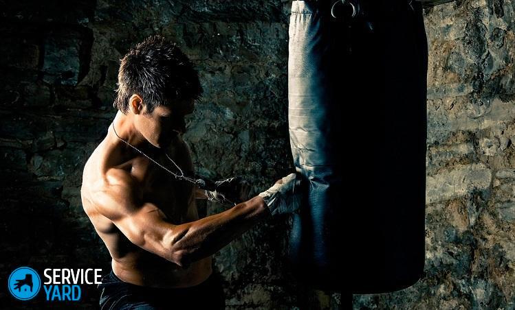 Как подобрать боксерский мешок по весу?