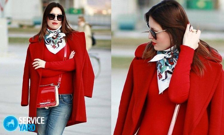 Как подобрать шарф к пальто по цвету?