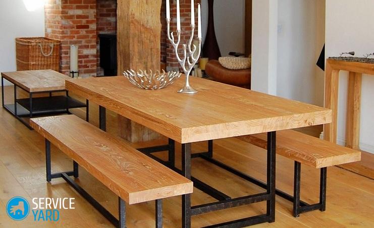 Как покрасить деревянный стол?