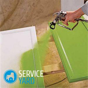 Как покрасить мебель из МДФ в домашних условиях?