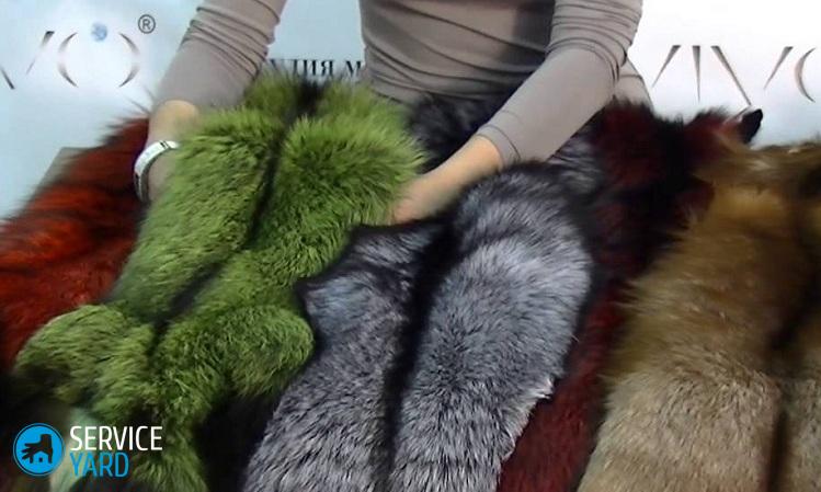 Как покрасить мех песца в домашних условиях?