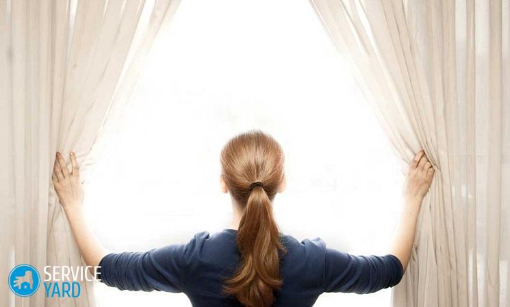 Как постирать тюль, чтобы она была белоснежной?