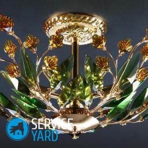 Как повесить люстру на гипсокартонный потолок?