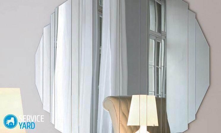 Как повесить зеркало на гипсокартонную стену?