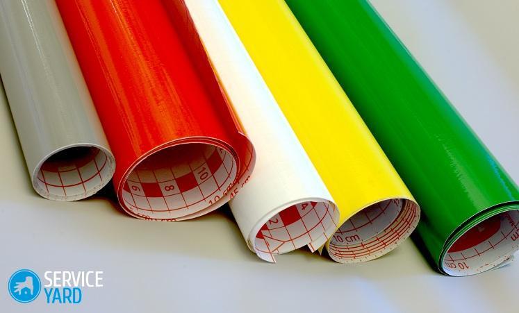 Как правильно клеить самоклеющуюся пленку на мебель?