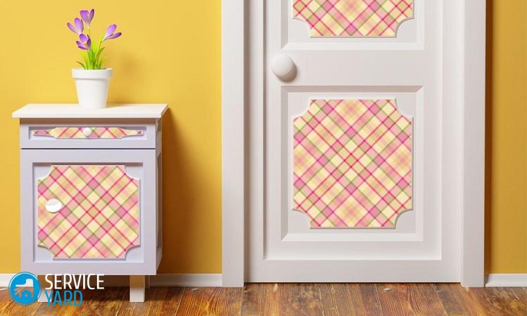 Как правильно клеить самоклеющуюся пленку на мебель?