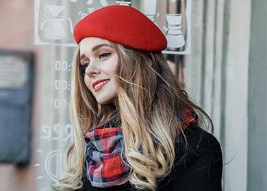 Как правильно отбить берет капелька ? как носить береты