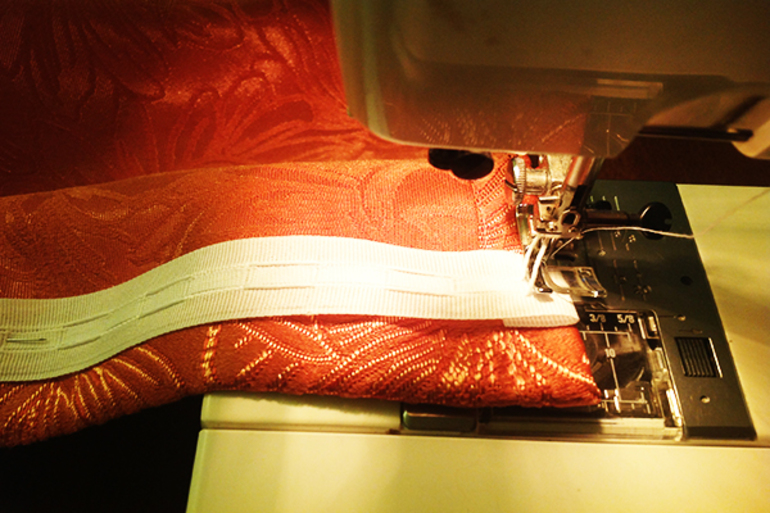 Как правильно подшить шторы своими руками