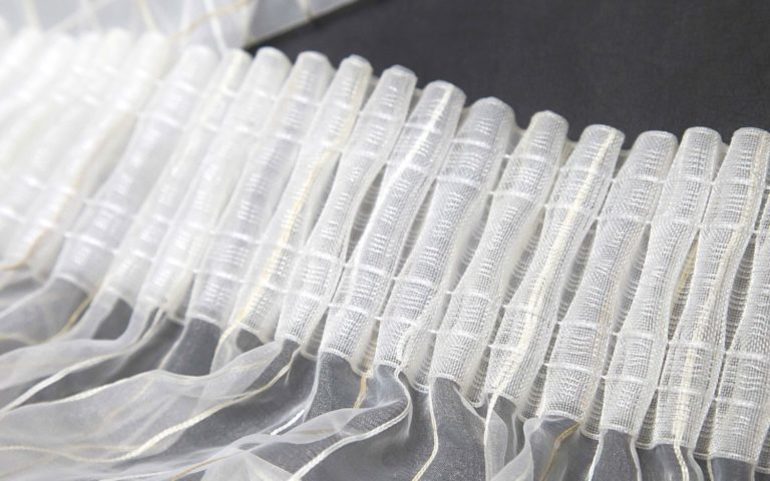 Как правильно пришить к тюли шторную ленту