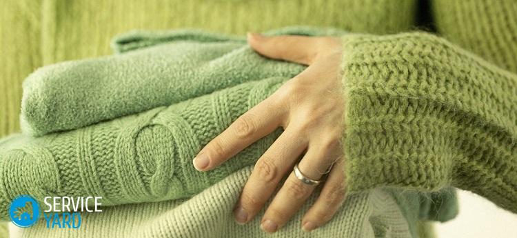 Как растянуть свитер, который сел после стирки?