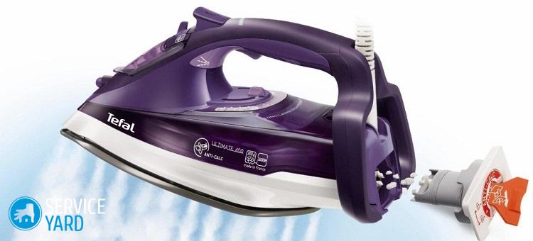 Как разобрать утюг Тефаль?