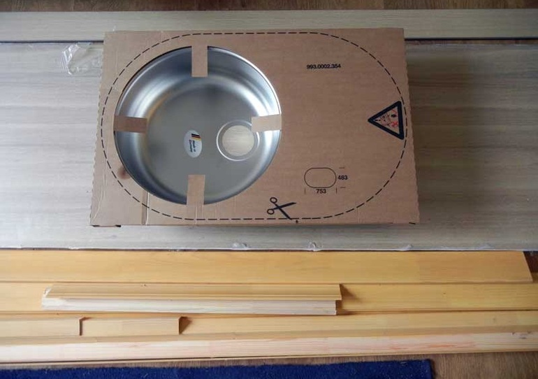 Как самостоятельно вырезать отверстие под мойку в столешнице Как самостоятельно вырезать отверстие под мойку в столешнице