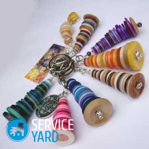 Как сделать брелок для ключей своими руками?