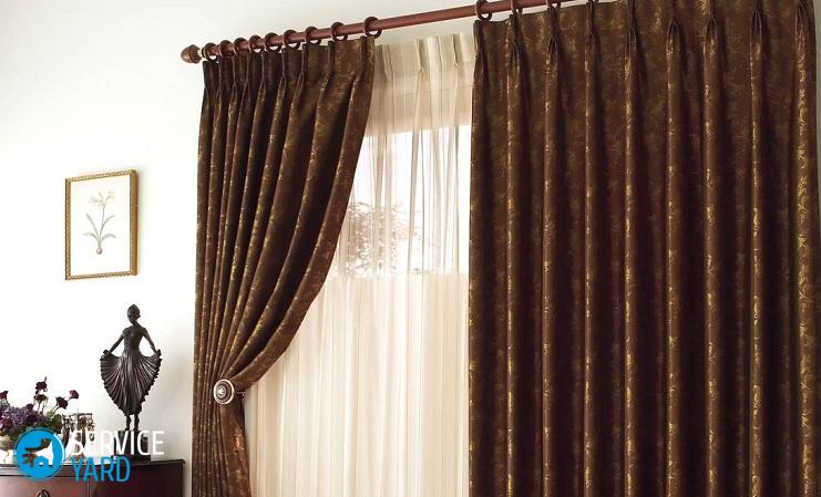 Как сделать буфы на шторах?