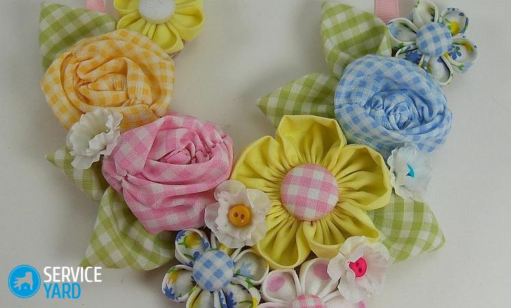 Как сделать цветок из ткани своими руками для платья?