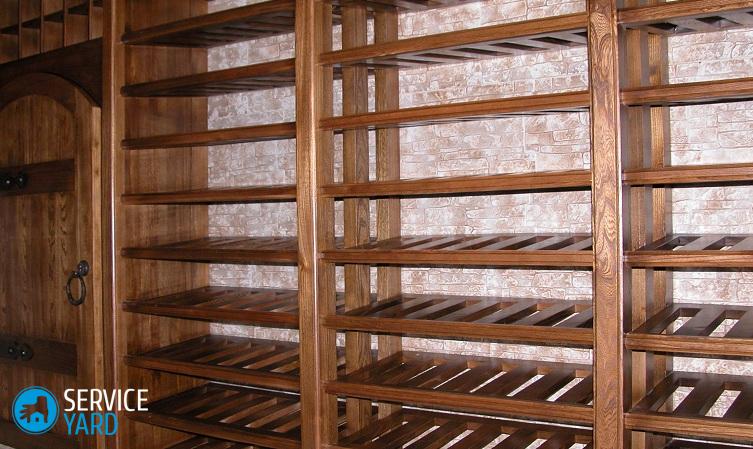 Как сделать деревянную полку в подвале?