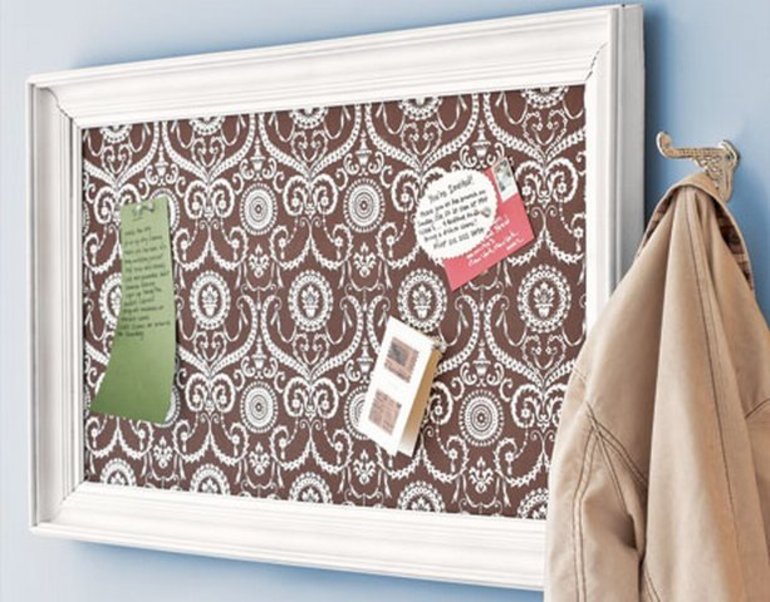 Как сделать доску для заметок своими руками