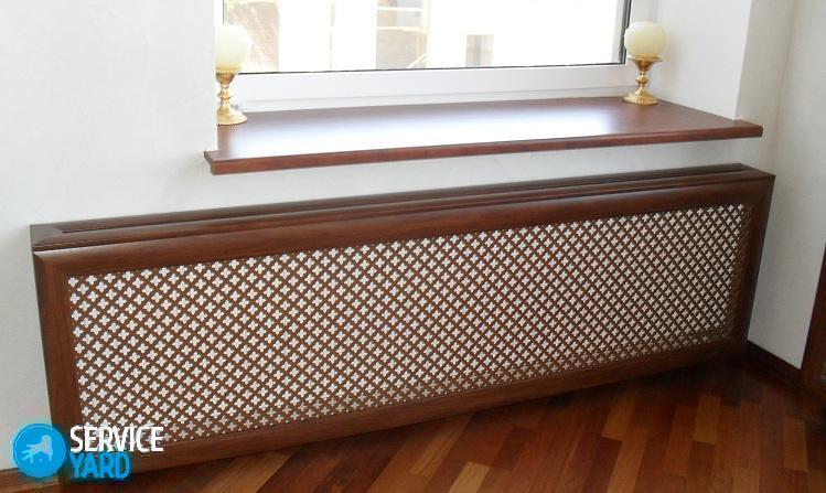 Как сделать экран на батарею своими руками?