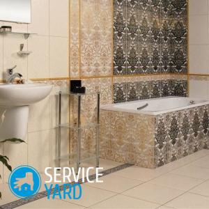 Как сделать экран под ванну из плитки?