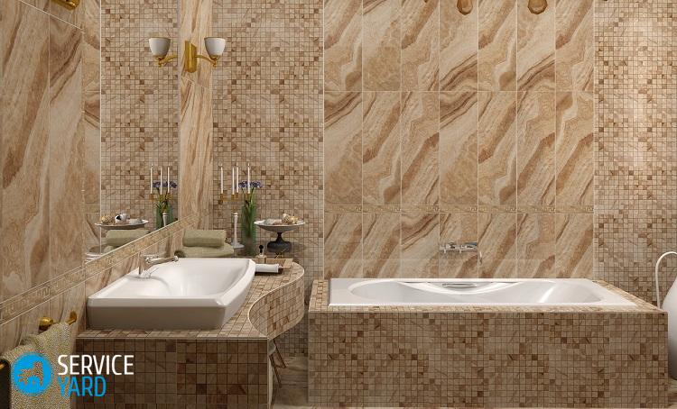 Как сделать экран под ванну из плитки?