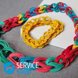 Как сделать кольцо из резинок?