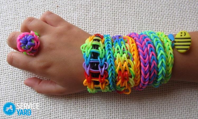 Как сделать кольцо из резинок?
