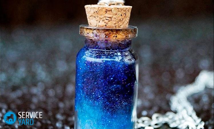 Как сделать космос в банке?