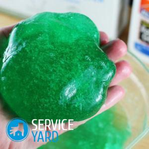 Как сделать лизуна из кондиционера для белья?