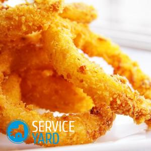 Как сделать луковые кольца в домашних условиях?