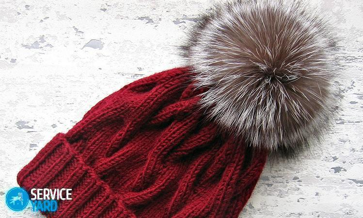 Как сделать меховой помпон на шапку?
