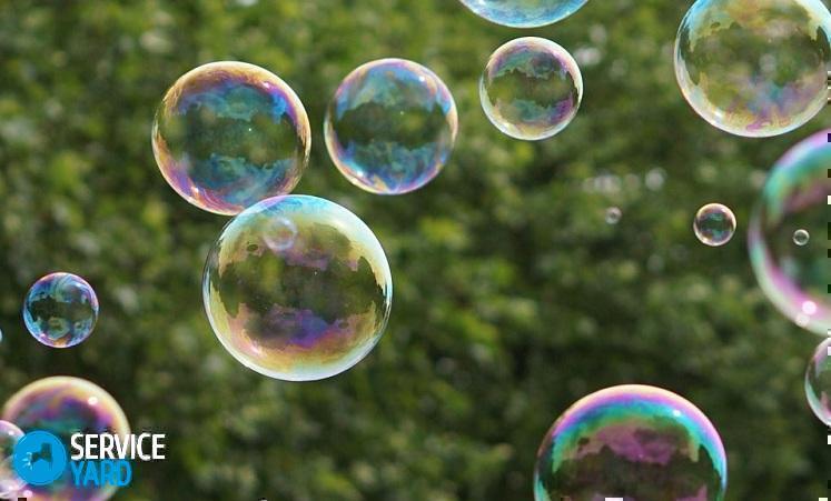 Как сделать мыльные пузыри в домашних условиях как магазинные?