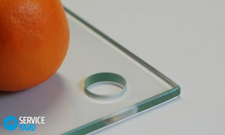 Как сделать отверстие в стекле?