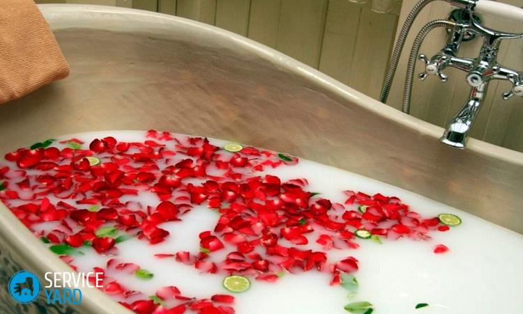 Как сделать пену для ванны?
