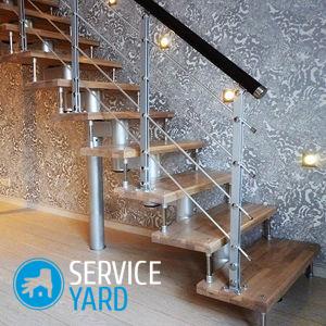 Как сделать перила для лестницы своими руками из металла?