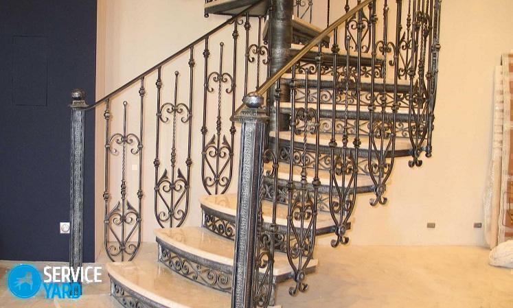 Как сделать перила для лестницы своими руками из металла?