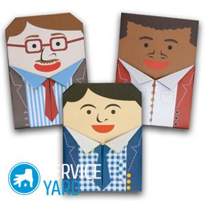Как сделать пиджак из бумаги?
