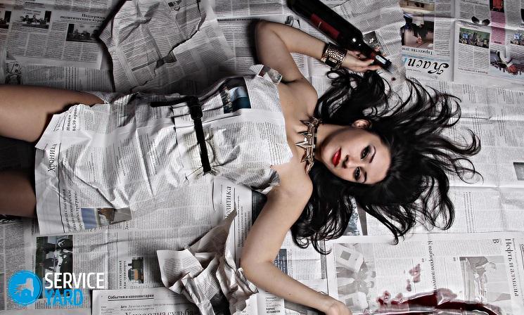 Как сделать платье из газет?