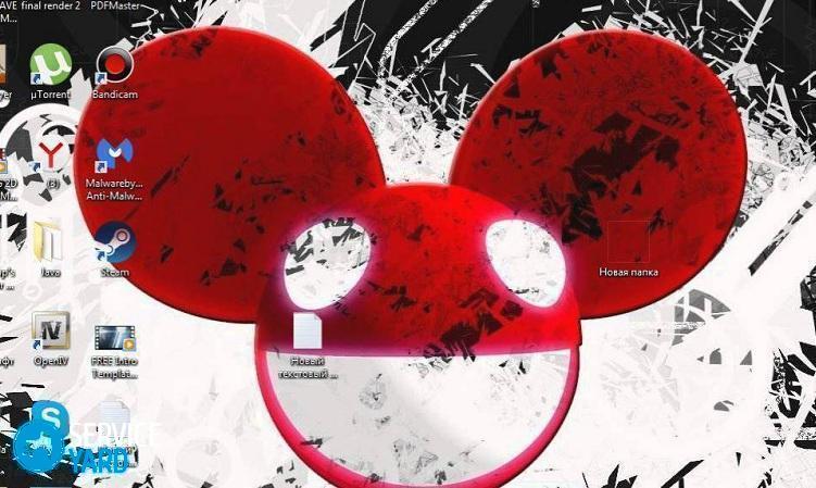 Как сделать прозрачную папку на рабочем столе?